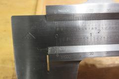 CSE 34" Vernier SAE Caliper & Scherr-Tumico 24" or 66MM Vernier Caliper