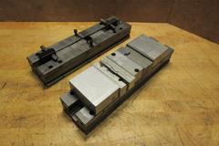 Chick BL4 4" Double Lock Machine Vise (2) with Assorted Soft Jaws