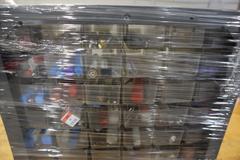 Multi-Bin Cabinet with HSS End Mills and Some Carbide