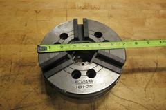 Kitagawa HOH-7K 3 Jaw Counter Balanced Lathe Chuck, M52 P 1.5 Thread