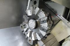 Yama Seiki GLS-1500L CNC Lathe Turning Center, 6" Chuck, 2" Bar Cap, 6,000 RPM, 12 Station Turret, Tailstock - NEW 2018