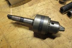 Rohm Chuck BB16-3 1/32"-5/8" Mounted on #3 Morse Taper - Vise Handles - Misc Jaws & Hardware