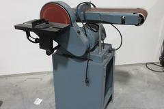 Enco Combination Sanding Machine: 9" Disc Sander, 48" x 6" Belt Sander