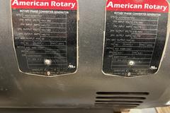 American Rotary ADX 60 Rotary Phase Converter
