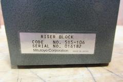 Mitutoyo 6" Riser Block In Case