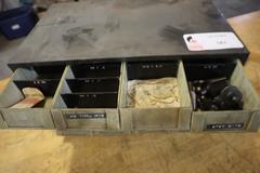 Multi Drawer Organizer with Step Drills, Taps, and End Mills