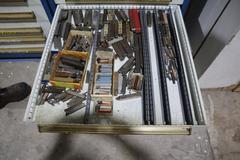 Equipto HD Tool Cabinet - LOADED with Drills, Taps, Reamers, Pipe Taps
