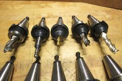 CAT40 Ridged Endmill Tool Holders 3/8"- 1-1/4"