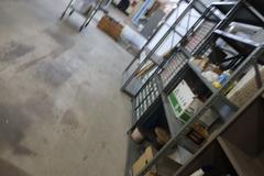Multi-Bin (12) Storage Cabinet with Fasteners and Hardware