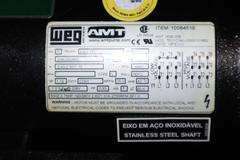 AMT Coolant Pump P/N: 10084519, 3/4 HP & AMT Self-Priming Centrifugal Pump - 285P-95, 66 GPM, 1.25", 3/4 HP, 3- Phase, Cast Iron