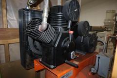 C'Aire 7.5 HP Piston Type Air Compressor, Tw0-Stage with Vertical Air Tank