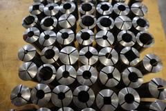 5C Collets, Large Lot, Various Sizes and Shapes with Wrenches