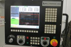 Milltronics VM20A (VM4020) CNC Vertical Machining Center, Centurion 8200 CNC Control, Renishaw Probing System, 20 ATC, Chip Auger