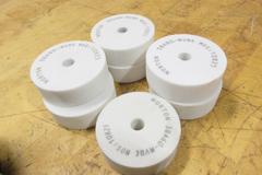 Norton 3 x 1 x 1/2 38A80-MVBE & 37080-MVK Straight Wheels