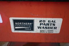 Northern Industrial Parts Washer, 20 Gallon, with Agitator