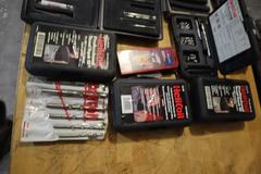 Large Lot of Assorted Heli-Coils, Drills, Taps, Inserts and Driver Tools