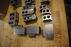 Rovi 8" 3-Jaw Steel Serrated Chuck Jaws