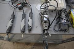 Dremel Tools with Assorted Abrasives and Buffing (5) Units