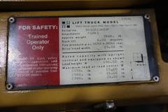 Hyster S30XL Forklift Truck, 3350 lb Capacity, Propane, Triple Mast, Side Shift, 42" Forks