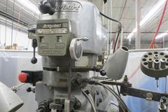 Bridgeport Series I-2HP CNC Vertical Milling Machine, Proto Trak Plus 2-Axis CNC Control/3-Axis DRO, Chrome Ways, Kurt Power Draw Bar