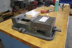 Mighty Precision 6" Machine Vise with Hard Jaws and Speed Handle