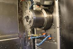 Haas EC-400-4AX CNC Horizontal Machining Center, 12K Spindle, Tool Presetter, 70 Station ATC, TSC