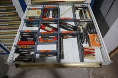Equipto HD Tool Cabinet - LOADED with Drills, Taps, Reamers, Pipe Taps