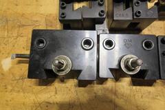 Aloris Lathe Tool Post Holder CXA 4-10 & Knurl Wheel Attachment