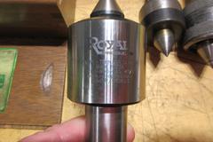 Royal, Concentric, Enco - Live & Dead Centers W/ Adaptors - Morse Taper #2-#4