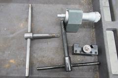 Clausing Metosa C 1765 Model Engine Lathe, Aloris Tool Post, Tailstock, Steady Rest, Sony 2-Axis DRO