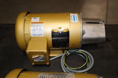 Baldor-Reliance Motor's CEM3546, 1HP, 1760RPM, 3PH (2) & Marzocchi Gear Pump - ALP2A-D-30 10GPM, 2600PSI