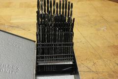 Huot Drill Index's (3) Fractional, Letter, Number - Partially Complete