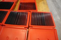 6" Thin Steel Vise Parallel Sets (5 Total Complete)