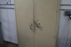 Metal Cabinet 2 Door, 5 Adjustable Shelves