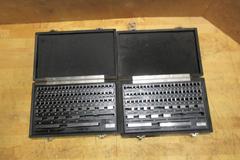 Fowler Gauge Block Set (2) .050" - 4" Almost Complete Set
