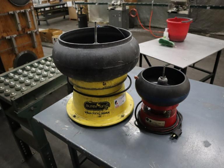 Burr King 200SX and Ultra-Vibe 10 Vibratory Deburring Units - Single Phase