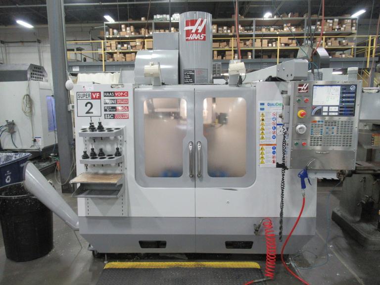 Haas VF-2SS CNC Vertical Machining Center, 30"x16"x20" Travels, CT40, 12,000 RPM, 24 ATC