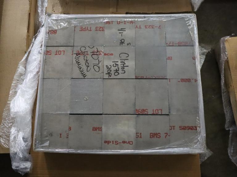 Aluminum 7050-T7451 4"x4.25" x 4.7" with Certifications