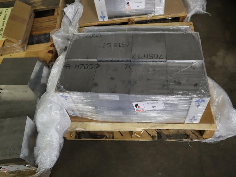 Aluminum 7050-T7451 3.25" x 4.9" x 5.65"  with Certifications