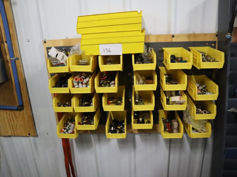 Air Hardware and Fitting in Plastic Bins