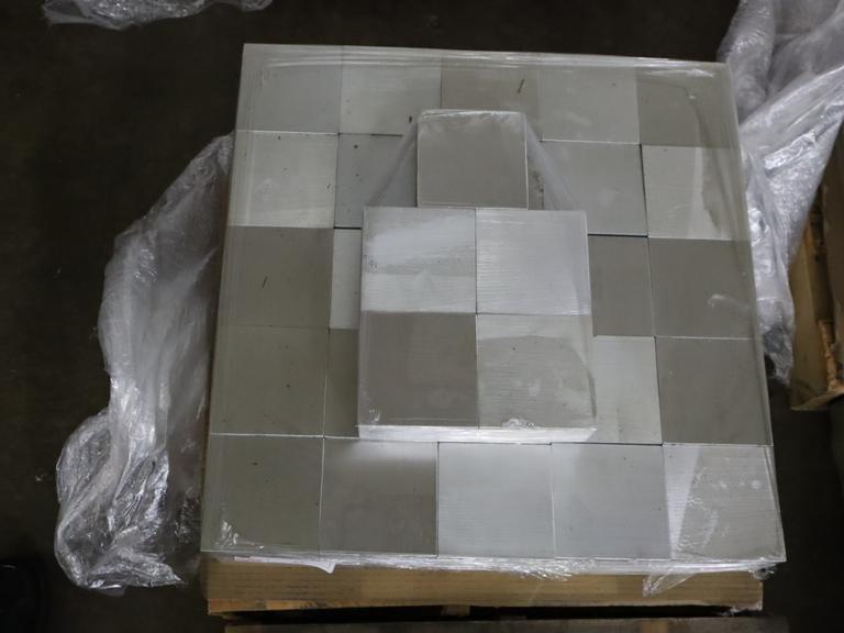 Aluminum 6061-T6511 Bar -4.5" Square x 2.4" (55) with Certifications