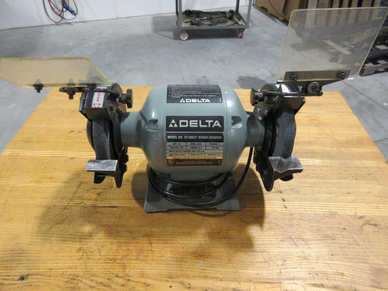 Delta 6" Double End Bench Grinder, Model 23-680