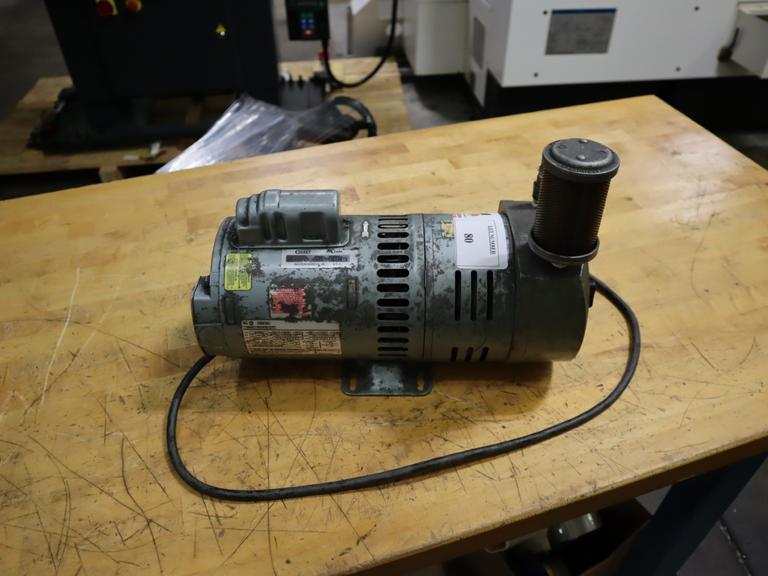 Gast Vacuum Pump, 3/4 HP Single Phase