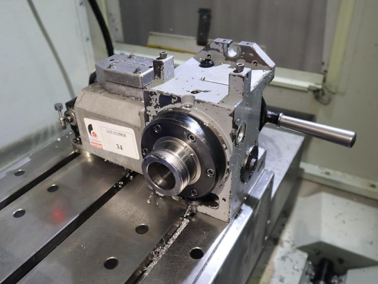 Haas HA5C Programmable Rotary Table, Brushless Sigma 5, Lever 5C Collet Closer