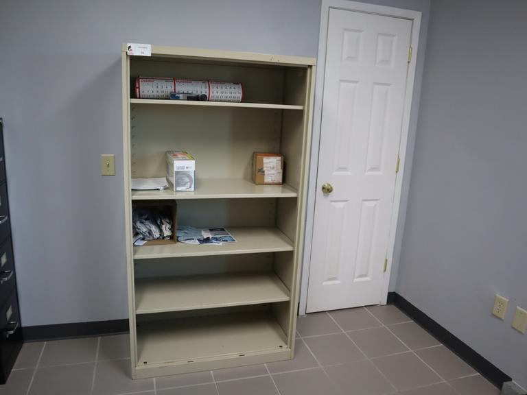 Metal Shelving - NO CONTENTS