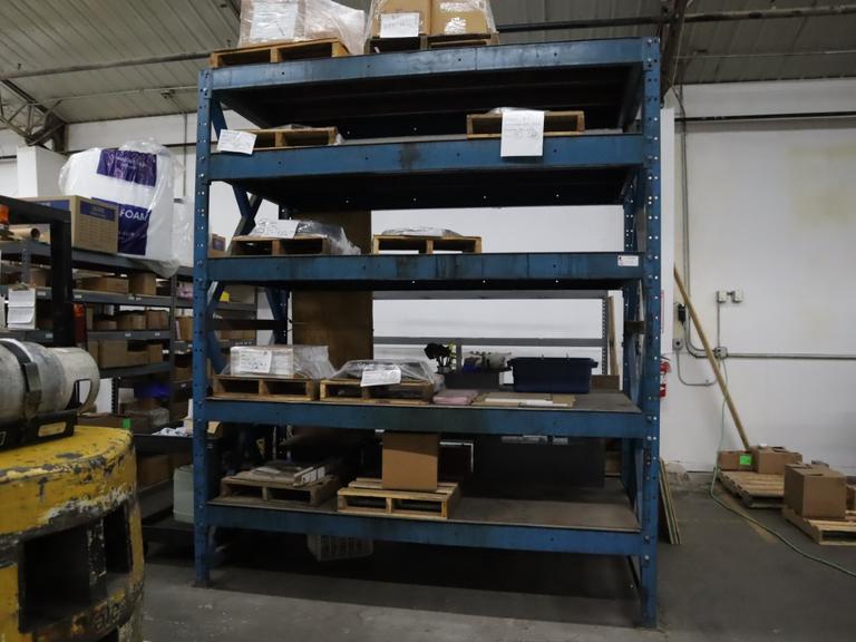 Pallet Racking 6 Shelves - NO CONTENTS 102" x 48" x 121"H