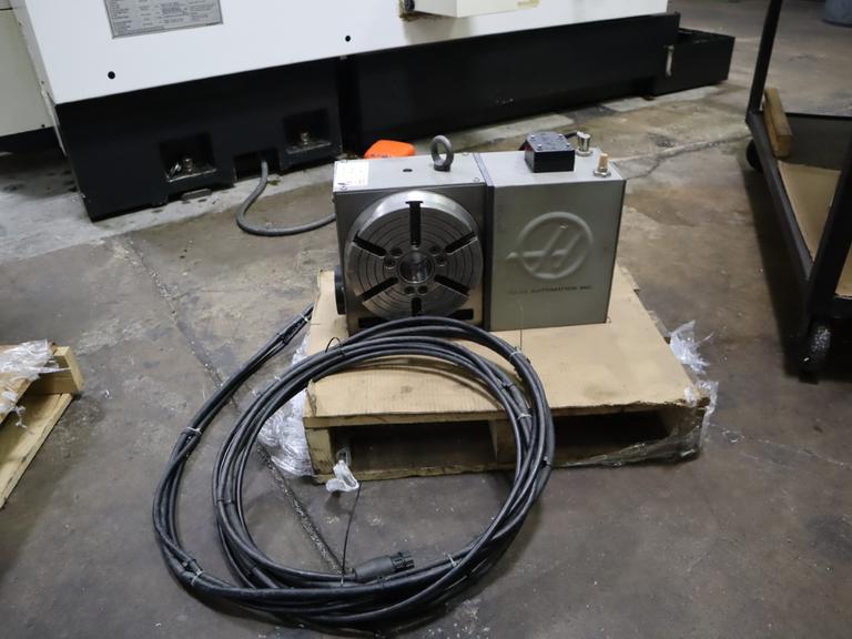 Haas HRT-210 Programmable Rotary Table, Brushless Sigma 1 Motor, Cables, Connectors