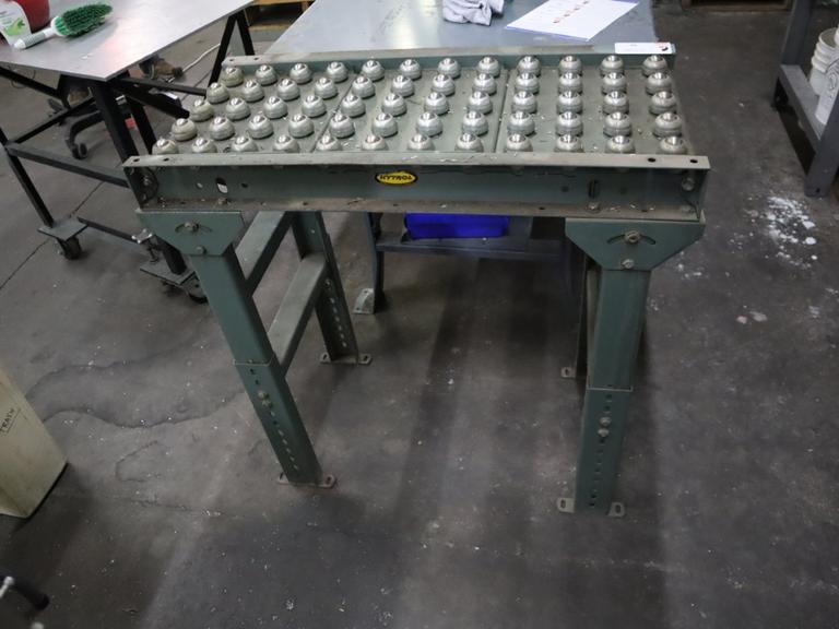 Hytrol Ball Transfer Table - Adjustable Height