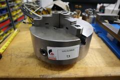 10" 3-Jaw Chuck, D1-5 Camlock Back, 2.5" Hole