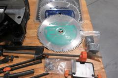 Evolution Rage 3 10" Sliding Miter Saw, with Extra Blades and Accessories